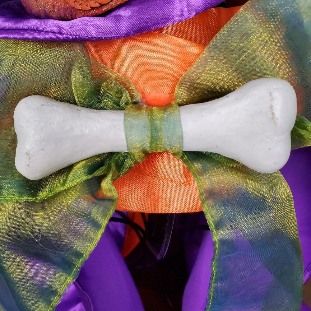 Dept 56 Krinkles Spooky Glamour Dog Halloween Costume - Picture 9 of 16